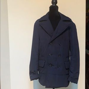Men’s Quilted Pea coat